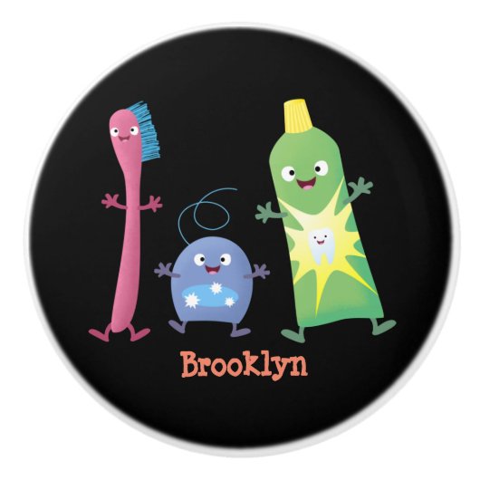 Tandenpasta tandpasta voor tandheelkundig gebruik  keramische knop (Voorkant)