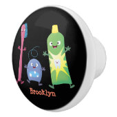 Tandenpasta tandpasta voor tandheelkundig gebruik  keramische knop (Rechts)