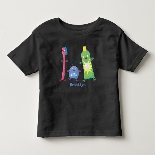 Tandenpasta tandpasta voor tandheelkundig gebruik  kinder shirts (Voorkant)