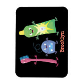 Tandenpasta tandpasta voor tandheelkundig gebruik  magneet (Verticaal)