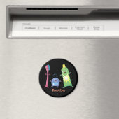 Tandenpasta tandpasta voor tandheelkundig gebruik  magneet (Insitu (Vaatwasser))