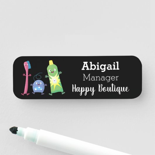 Tandenpasta tandpasta voor tandheelkundig gebruik  naamplaatje (In situ)