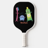 Tandenpasta tandpasta voor tandheelkundig gebruik  pickleball paddle (Voorkant)