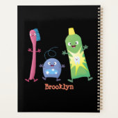 Tandenpasta tandpasta voor tandheelkundig gebruik  planner (Achterkant)