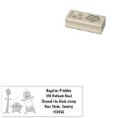 Tandenpasta tandpasta voor tandheelkundig gebruik  rubberstempel (Gestempeld)