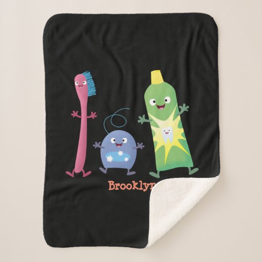 Tandenpasta tandpasta voor tandheelkundig gebruik sherpa deken (Voorkant)