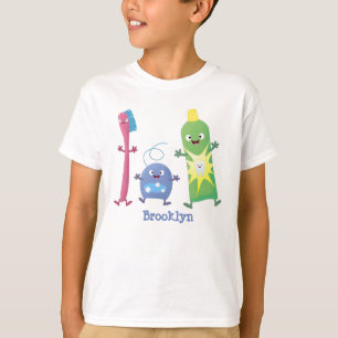 Tandenpasta tandpasta voor tandheelkundig gebruik t-shirt