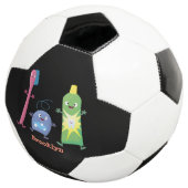 Tandenpasta tandpasta voor tandheelkundig gebruik  voetbal (Drie kwart)