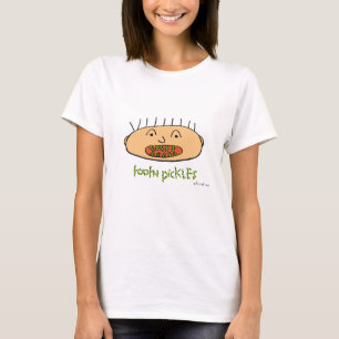 tandenplukkers, lange hoes t-shirt