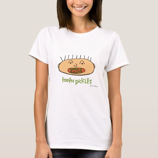 tandenplukkers, lange hoes t-shirt (Voorkant)