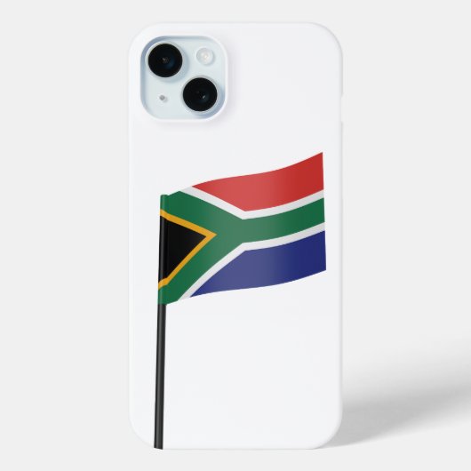 Tandenstoker met de vlag van Zuid-Afrika Case-Mate iPhone Case (Achterkant)