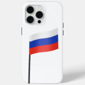 Tandenstoker met Russische vlag Case-Mate iPhone Case (Achterkant)