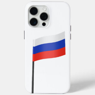 Tandenstoker met Russische vlag iPhone 15 Pro Max Hoesje