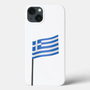 tandenstoker onder Griekse vlag Case-Mate iPhone Case