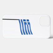 tandenstoker onder Griekse vlag Case-Mate iPhone Case (Achterkant (horizontaal))