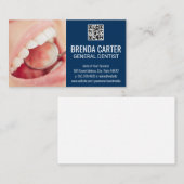 Tandexamen | Visitekaartje QR-scancode (Voorkant / Achterkant)