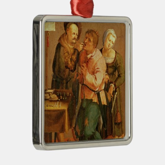 Tandextractie Metalen Ornament (Rechts)