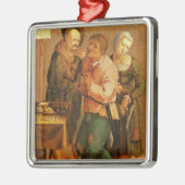 Tandextractie Metalen Ornament (Links)