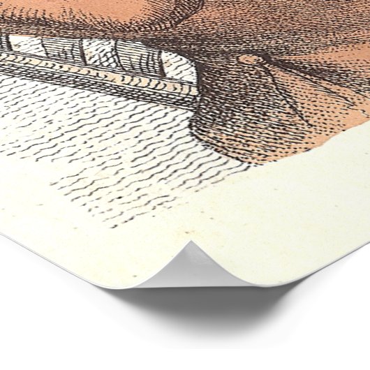 Tandextractie uit de 19e eeuw - tandheelkundige Ho Poster (Hoek)