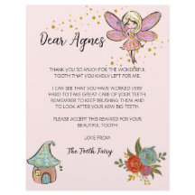 Tandfee Brief, Persoonlijke Tandfee Kaart