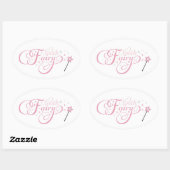 Tandfee Ovale Sticker (Vel)