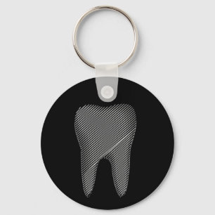 Tandfoto voor tandarts sleutelhanger