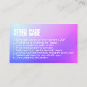 Tandgem Custom Planet Licht na zorg Visitekaartje (Achterkant)