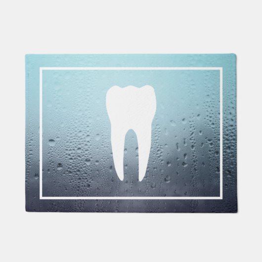 tandheelkantoor met waterhooi deurmat (Voorkant)