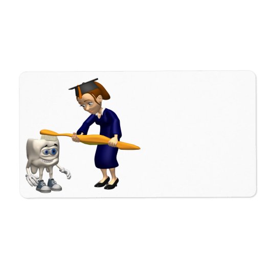 Tandheelkunde 2 etiket (Voorkant)