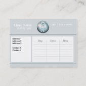 tandheelkunde afsprakenkaartje (Achterkant)