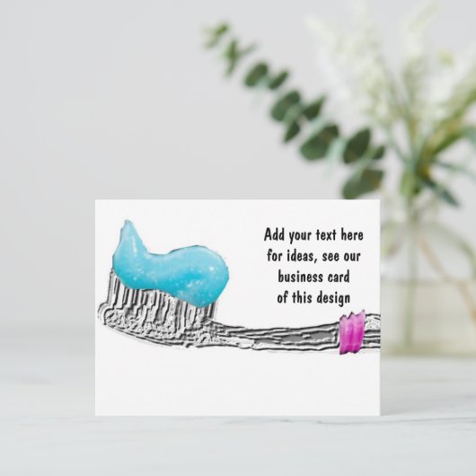 tandheelkunde briefkaart (Staand voorkant)