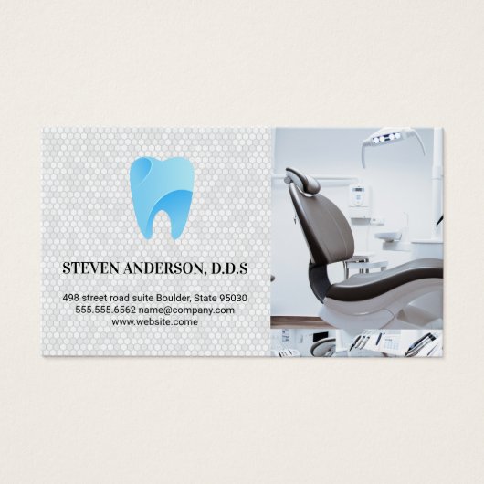 tandheelkunde | Logo tandheelkunde Visitekaartje (Voorkant)