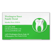 tandheelkunde magnetisch visitekaartje (Voorkant)