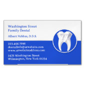 tandheelkunde magnetisch visitekaartje (Voorkant)