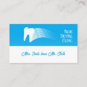 tandheelkunde | Medisch deskundige Visitekaartje (Achterkant)