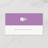 tandheelkunde | Medisch deskundige Visitekaartje (Achterkant)