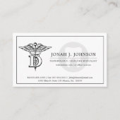 tandheelkunde | Minimaal tandsymbool Visitekaartje (Voorkant)