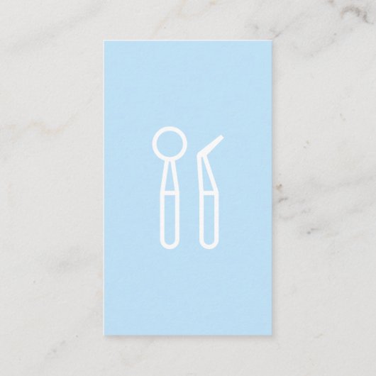 Tandheelkunde | Tandenonderzoek Visitekaartje (Achterkant)