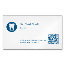 tandheelkunde tandheelkunde visitekaartje magneet