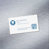 tandheelkunde tandheelkunde visitekaartje magneet (Voorbeeld)