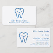 tandheelkunde visitekaartje (Voorkant / Achterkant)