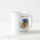 🎓 Tandheelkundig Afgestudeerde  Aangepaste naam & Koffiemok (Voorkant rechts)
