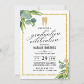 Tandheelkundig Afstuderen voor botanische olievlek Kaart (Voorkant)