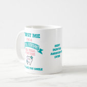 TANDHEELKUNDIG ASSISTENT Grappig Vertel je de tand Koffiemok (Voorkant links)