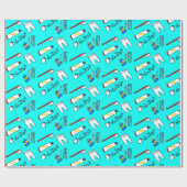 tandheelkundig cadeaupapier (Vlak)