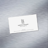 tandheelkundig gereedschap magnetisch visitekaartje (Voorbeeld)