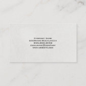 Tandheelkundig gereedschap pictogram visitekaartje (Achterkant)