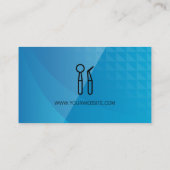 tandheelkundig gereedschap | QR-code Visitekaartje (Achterkant)