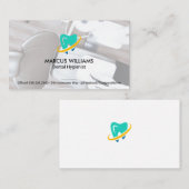 Tandheelkundig gereedschap | Tandarts Kantoor Visitekaartje (Voorkant / Achterkant)