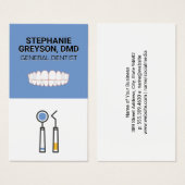 tandheelkundig gereedschap | Tedicon Visitekaartje (Voorkant /achterkant)